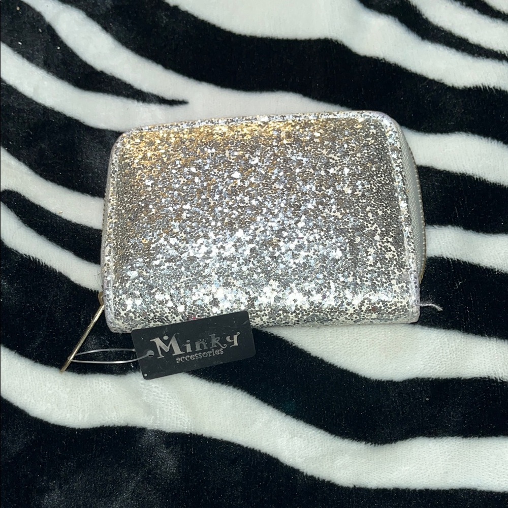 Silver Glitter Women's Bag